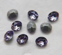 Vintage Preciosa 10x8 mm Violet Oval Shape 4128/4100 Premier Crystal Rhinestones 6/12/36/72/144 Pieces gemstones, jewlery making
