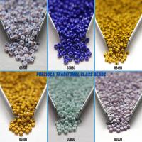 8/0 Opaque Stripes SEED BEADS PRECIOSA Traditional Czech Beads™ (13 Colors) mix beads, embroidery materials, craft supplies, native supply