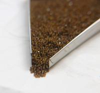 11/0 True cuts Charlotte Beads Black Diamond Neon Sun Lined 10/20/50/250/500 Grams PREMIUM SEED BEADS, Native Supply