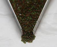 11/0 True cuts Charlotte Beads Green Neon Orange Lined 10/20/50/250/500 Grams PREMIUM SEED BEADS, Native Supply
