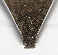 11/0 True cuts Charlotte Beads Black Diamond Antique Gold Lined 10/20/50/250/500 Grams PREMIUM SEED BEADS, Native Supply
