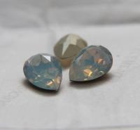 Vintage Swarovski 18x13 mm White Opal Oval Shape 4320 Premier Crystal Rhinestones 2/6/12/24 Pieces gemstones, jewlery
