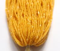 11/0 Hanks Charlotte Cut Beads Amber Opal 1/5/25/50/100 Hanks 2.0mm jewellery rare glass beads, jewelry supply findings, Native supply