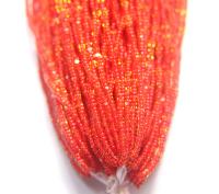 11/0 Hanks Charlotte Cut Beads Honey Red Lined 1/5/25/50/100 Hanks 2.0mm jewellery NATIVE rare glass beads, jewelry supply,