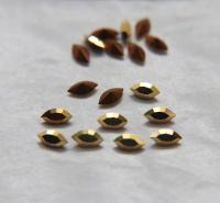 6X3 mm Czech fancy Navette fancy Aurum Gold foiled 36/72/144/288 Pieces Jewery making stones gemstones, fancy opal stones