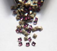 Swarovski #4428 2x2 MM Square Fancy Stone Crystal 13 colors 36/72/144/720/1440 Pieces jewelry making, embellishment, vintage findings