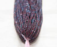13/0 Hanks Charlotte Cut Beads Aqua Coral Lined 1/5/25/50/100 Hanks jewellery rare glass beads, jewelry supply, findings