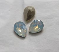 Vintage Swarovski 18x13 mm White Opal Oval Shape 4320 Premier Crystal Rhinestones 2/6/12/24 Pieces gemstones, jewlery