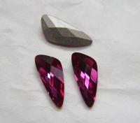 Vintage Swarovski 23X10 mm Wing 4790 Foiled Premier Crystal Rhinestones 2/6/24/72/144 Pieces gemstones, jewlery