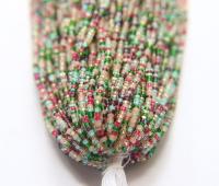 11/0 Hanks Charlotte Cut Beads in Designer Mix (13 Colors) 1/5/25/50/100 Hanks 2mm jewellery beads soup, jewelry supply, native supply