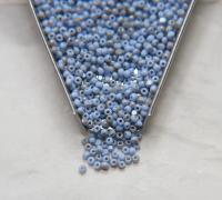 11/0 Charlotte True Cuts Beads Light Pale Blue Opaque Honey 10/20/50/250/500 Grams PREMIUM MATERIALS, native supply