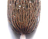 11/0 Hanks Charlotte Cut Beads Green Neon Orange Lined 1/5/25/50/100 Hanks 2.0mm jewellery NATIVE rare glass beads, jewelry supply,