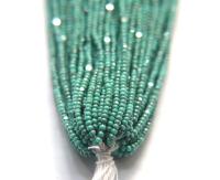 13/0 Hanks Charlotte Cut Beads Ionized Aqua Green Opaque 1/5/25/50/100 Hanks 1.6mm glass beads, jewelry supply, craft supply