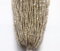 13/0 Hanks Charlotte Cut Beads Ionized Frosted Crystal 1/5/25/50/100 Hanks 1.6mm glass beads, native jewelry supply, findings