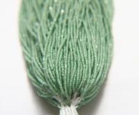 13/0 Hanks Charlotte Cut Beads Dark Sage Opal 1/5/25/50/100 Hanks jewellery rare heart beads, jewelry supply, native supply,
