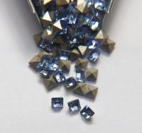 Swarovski #4428 3X3 MM Square Fancy Stone Crystal 4 colors 12/36/144/720 Pieces jewelry making, embellishment, vintage findings, rare tools