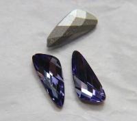 Vintage Swarovski 23X10 mm Wing 4790 Foiled Premier Crystal Rhinestones 2/6/24/72/144 Pieces gemstones, jewlery