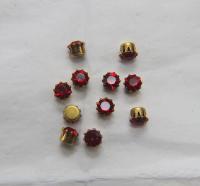 Swarovski 30ss Vintage Crown Prong Settings in (6 Colours) 12/24/100/500 Pieces jewelry supplies, strass embellishments, vintage rare