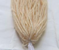 11/0 Hanks Charlotte Cut Beads Cream Opal 1/5/25/50/100 Hanks 2.0mm jewellery rare glass beads, jewelry supply, Native supply