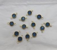 Swarovski channel set 2 loops 30ss 6/12/24/36/72 Pieces BRASS SETTINGS, strass embellishments, vintage rare