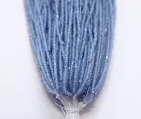 13/0 Hanks Charlotte Cut Beads Sky Blue Opal 1/5/25/50/100 Hanks jewellery rare heart beads, jewelry supply, native supply,