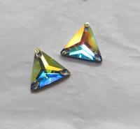 Swarovski 3270 16MM Rivoli Sew-On Stones in Crystal Aurore Boreale, embroidery, 2/6/12/24 pieces bridal decorations, embroidery materials