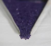 13/0 Charlotte Cut Beads Crystal Matt Purple Velvet Lined 5/10/20/50/250/500 Grams embroidery materials, jewelry making, vintage beads
