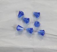5400 Vintage 10X9 mm Swarovski crystal bead cone shape (4 Colours) Swarovski Elements 6/12/36 Pieces, jewelry making