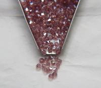 4mm Swarovski Light Amethyst Silver Shade Bicones Beads 36/72/144/432/720 Pieces PREMIUM MATERIALS,embroidery materials, jewelry supplies