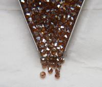 4mm Swarovski Topaz Silver Shade Bicones Beads 36/72/144/432/720 Pieces PREMIUM MATERIALS,embroidery materials, jewelry supplies