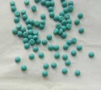 4mm Swarovski Vintage Flat Back round Cabochon Cabs in Opaque Aqua Green unfoiled Made in Austria 36/72/288/720 Pieces