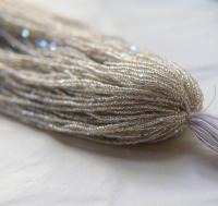 13/0 Hanks Charlotte Cut Beads Patina Crystal Silver Lined Aurore Boreale 1/5/25/50/100 Hanks 1.6mm glass beads, native supply