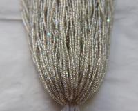 13/0 Hanks Charlotte Cut Beads Patina Crystal Silver Lined Aurore Boreale 1/5/25/50/100 Hanks 1.6mm glass beads, native supply
