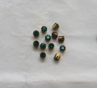 Swarovski 32 PP Vintage Crown Prong Settings in (6 Colours) 36/72/144/432 Pieces jewelry supplies, strass embellishments, vintage rare