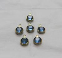 Swarovski channel set 1 loops 40ss 2/6/12/24/36 Pieces BRASS SETTINGS, strass embellishments, vintage rare