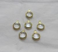 Swarovski channel set 1 loops 40ss 2/6/12/24/36 Pieces BRASS SETTINGS, strass embellishments, vintage rare
