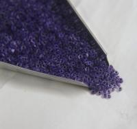13/0 Charlotte Cut Beads Crystal Matt Purple Velvet Lined 5/10/20/50/250/500 Grams embroidery materials, jewelry making, vintage beads
