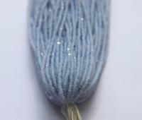 11/0 Hanks Charlotte Cut Beads Light Pale Blue Opal 1/5/25/50/100 Hanks 2.0mm jewellery rare glass beads, jewelry supply, Native supply