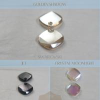 25mm Swarovski Crystal 6058 Metro Pendants Fancy Crystal drops 1/2/6 Pieces vintage findings