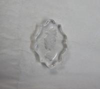 Swarovski Decorative Crystal No holes 30 x 20 MM Fancy Crystal 1 Piece vintage findings, jewelry making