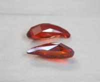 Swarovski 6904 Crystal Lily Pendant Beads 36.0x13.0 Fancy Crystal drops 1 Piece vintage findings, jewelry making
