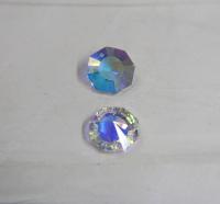 19 MM Swarovski Crystal Aurore Boreale Hexagon Pendant Beads Crystal drops vintage findings, jewelry making, wedding decorations