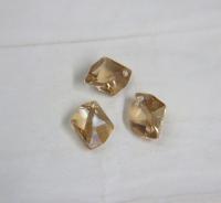 20 MM Swarovski Crystal Golden Shadow 6680 Cosmic Pendants Fancy Crystal drops 1/2/6 Pieces vintage findings