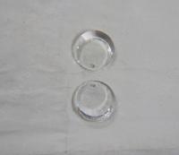 17mm Very Rare Vintage Premium Swarovski Round Crescent Crystal SWA 6210 Crystal Clear drop 2/6/12 Pieces vintage findings, jewelry