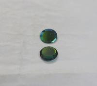 12mm Very Rare Vintage Premium Swarovski Round Crescent Crystal in Vitrail Medium 6210 Crystal Clear drop 2/6/12 Pieces vintage findings