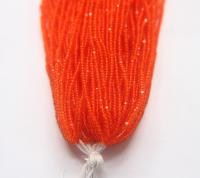 11/0 Hanks Charlotte Cut Beads 90030 Orange Transparent 1/5/25/50/100 Hanks 2.0mm glass beads, jewelry supply, findings, craft supply