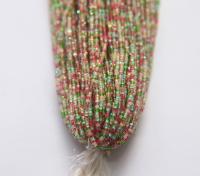 13/0 Hanks Charlotte Cut Beads in Designer Mix (5 Colors) 1/5/25/50/100 Hanks 1.6mm rare glass beads, jewelry supply, native supply