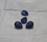 Vintage Swarovski 14x10 mm Vintage Montana Givre Swirls UNFOILED Pear Shape Premier Crystal Rhinestones 2/6/12/24/72 Pieces gemstones
