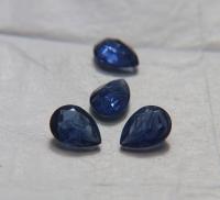 Vintage Swarovski 14x10 mm Vintage Montana Givre Swirls UNFOILED Pear Shape Premier Crystal Rhinestones 2/6/12/24/72 Pieces gemstones