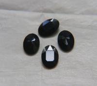 Vintage Swarovski 16x11 mm Jet Oval Shape Fancy stones Premier Crystal Rhinestones 2/6/12/24 Pieces gemstones